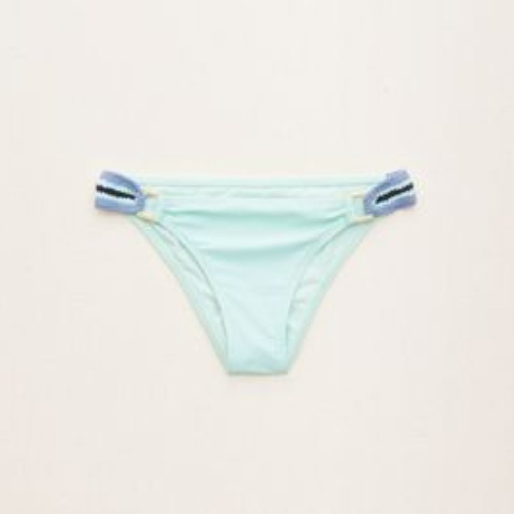 AERIE CHEEKY CROCHET BIKINI BOTTOM